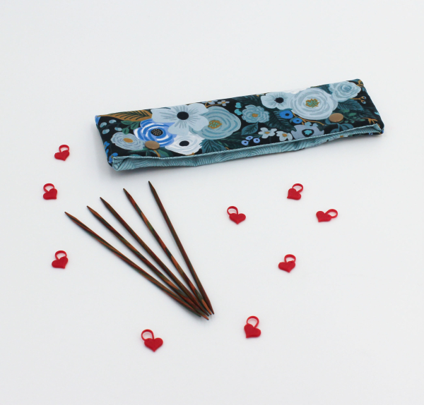 Nadelgarage Garden Party schwarz/blau für 20 cm Nadelspiel